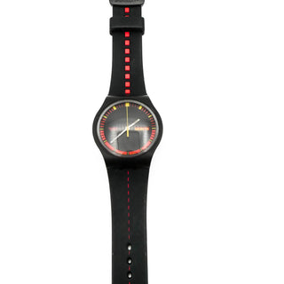 Swatch Jelly In Jelly Black On Fire Watch SUJB704