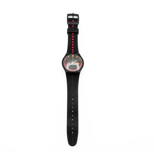 Swatch Jelly In Jelly Black On Fire Watch SUJB704