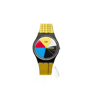 Swatch Gent Set Square Gary Card Watch GB243