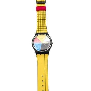 Swatch Gent Set Square Gary Card Watch GB243