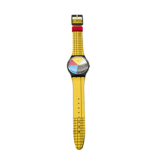 Swatch Gent Set Square Gary Card Watch GB243