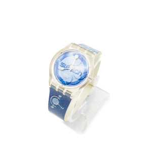 Swatch Puzzle Motion Blue Satellite Watch SUPK101