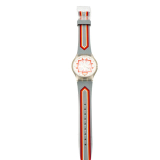 Swatch Puzzle Motion Moving Flower Watch SUPK100