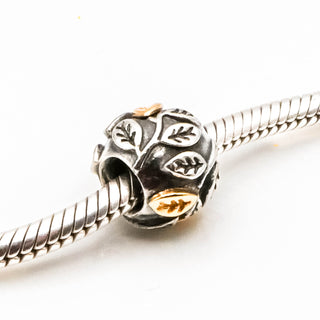 PANDORA Tree of Life Sterling Silver & 14K Gold Charm Bead