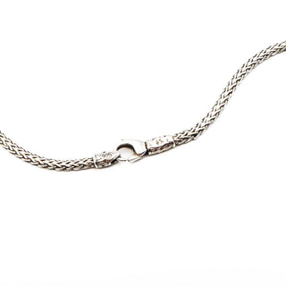 JOHN HARDY 16-Inch Icon Woven Necklace in Sterling Silver 2.5mm