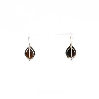 Botswana Agate Sterling Silver Dangle Earrings