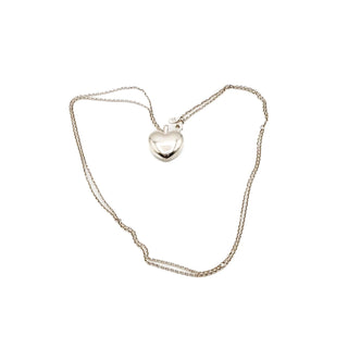 Pandora Love Locket Silver Dangling CZ Heart Pendant Necklace 390355CZ-90