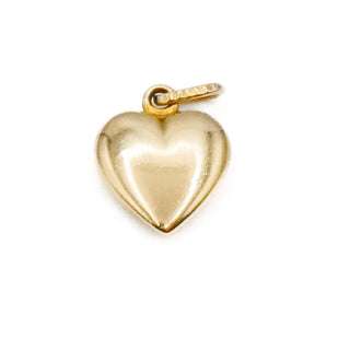 Vintage 8K Yellow Gold Heart Pendant