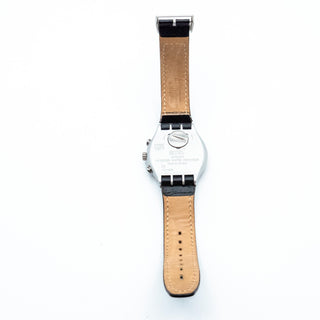 Swatch Irony Chrono High Tail Watch YCS1000 Leather Band