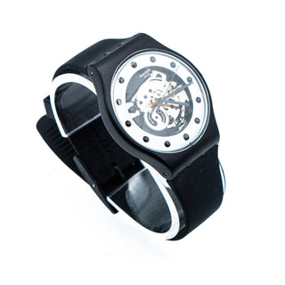 Swatch New Gent Silver Glam X-Mas Special Watch SUOZ147