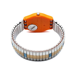 Swatch Gent Pangasius Watch GO113 With Stainless Steel Flex Band