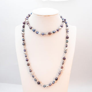 Vintage 36 to 39-Inch Coldwater Creek Cultured Baroque Pearl Necklace