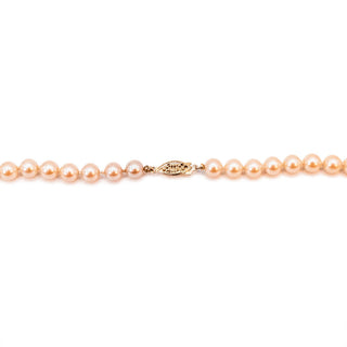 Vintage 26-Inch Marvella Simulated Pearl Necklace