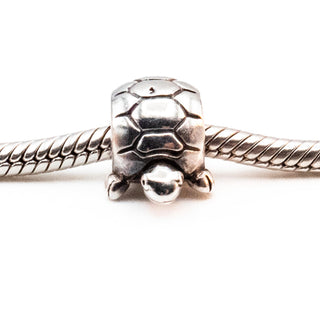 Sterling Silver Turtle Charm Bead