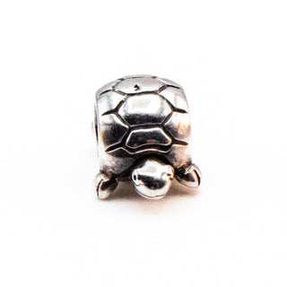Sterling Silver Turtle Charm Bead
