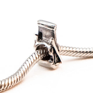 Violin Sterling Silver Music Instrument Charm Bead