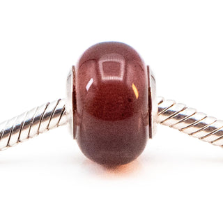 Chrysalis Purple Murano Glass Bead Sterling Silver Charm