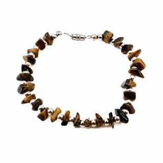 Tiger's Eye Prosperity Bracelet - 7.5 Inches