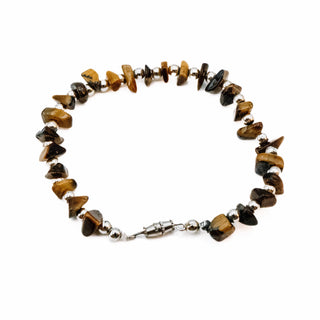 Tiger's Eye Prosperity Bracelet - 7.5 Inches