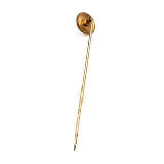 Unique Vintage Gold Plated Simulated Stone Stick Pin
