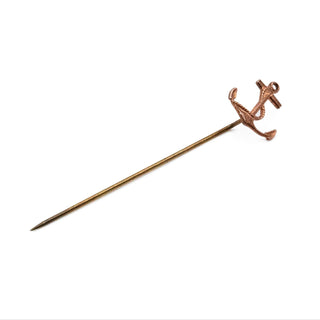 Vintage Copper Anchor Stick Pin