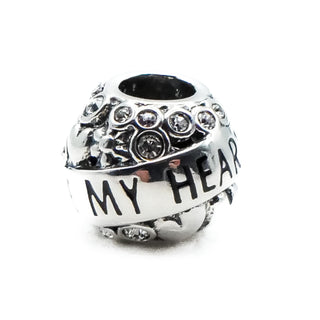 CHAMILIA You Make My Heart Sing Sterling Silver Charm