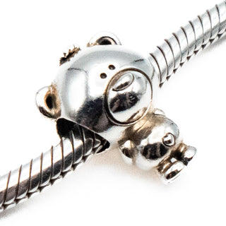 PANDORA Retired Theo Bear Pandora Friends Sterling Silver Charm