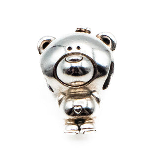 PANDORA Retired Theo Bear Pandora Friends Sterling Silver Charm