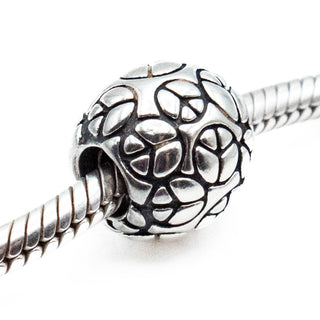 PANDORA Retired World Peace Sterling Silver Charm