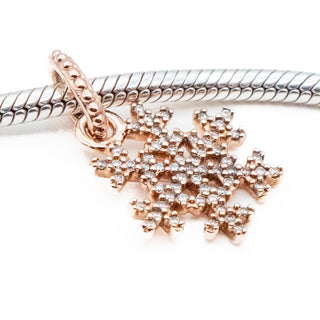 PANDORA ROSE™ Retired Sparkling Snowflake Pendant