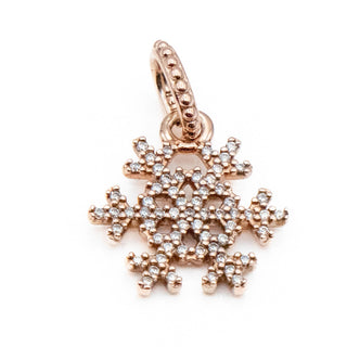PANDORA ROSE™ Retired Sparkling Snowflake Pendant