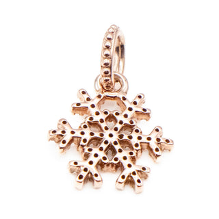 PANDORA ROSE™ Retired Sparkling Snowflake Pendant