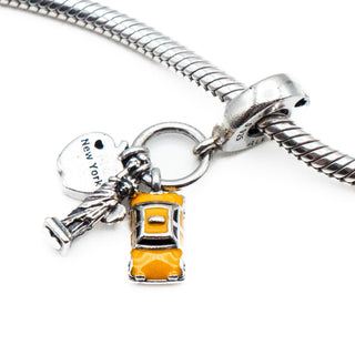 PANDORA New York Highlights Sterling Silver Travel Dangle Charm