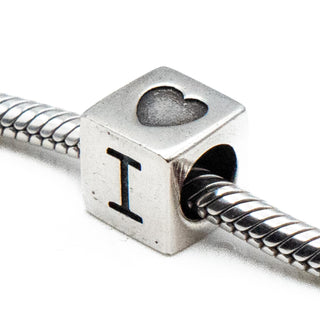 I Love Mum Sterling Silver Charm