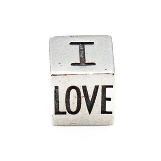 I Love Mum Sterling Silver Charm