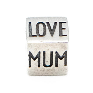 I Love Mum Sterling Silver Charm
