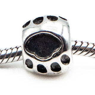 Paw Print Sterling Silver Charm