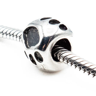 Paw Print Sterling Silver Charm