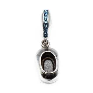 It's a Boy Sterling Silver Baby Bootie Dangle Charm