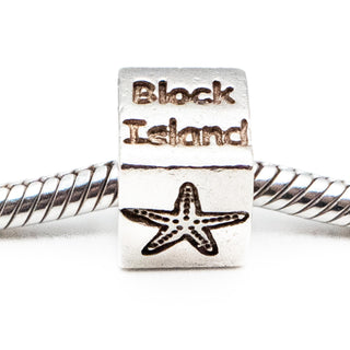 Jennifer's Block Island Sterling Silver Seashell Charm Bead