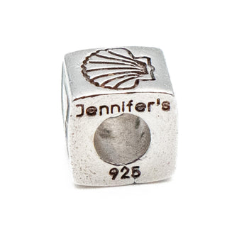 Jennifer's Block Island Sterling Silver Seashell Charm Bead
