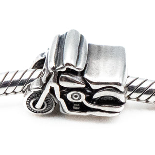 ZABLE Motorcycle Bead Sterling Silver Charm