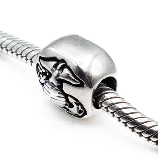 ZABLE Marine Corps Emblem Sterling Silver Charm Bead