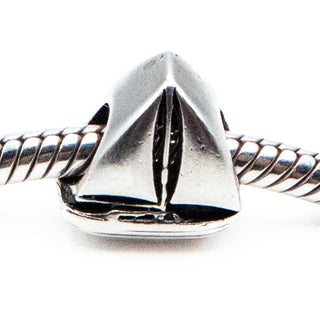 ZABLE Sail Boat Sterling Silver Charm Bead