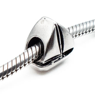 ZABLE Sail Boat Sterling Silver Charm Bead