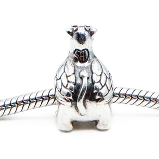 PANDORA Extremely RARE “Winniper” Sterling Silver Staff Charm