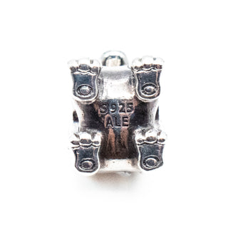 PANDORA Extremely RARE “Winniper” Sterling Silver Staff Charm