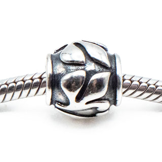 PANDORA Retired Sterling Silver Friendly Florets Charm Bead