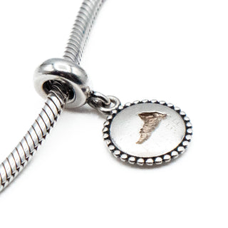 PANDORA Rare Banff Canada Travel Dangle Sterling Silver Charm