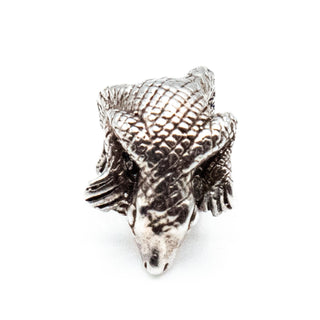 Alligator Sterling Silver Animal Charm Bead